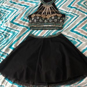 Two-piece dress